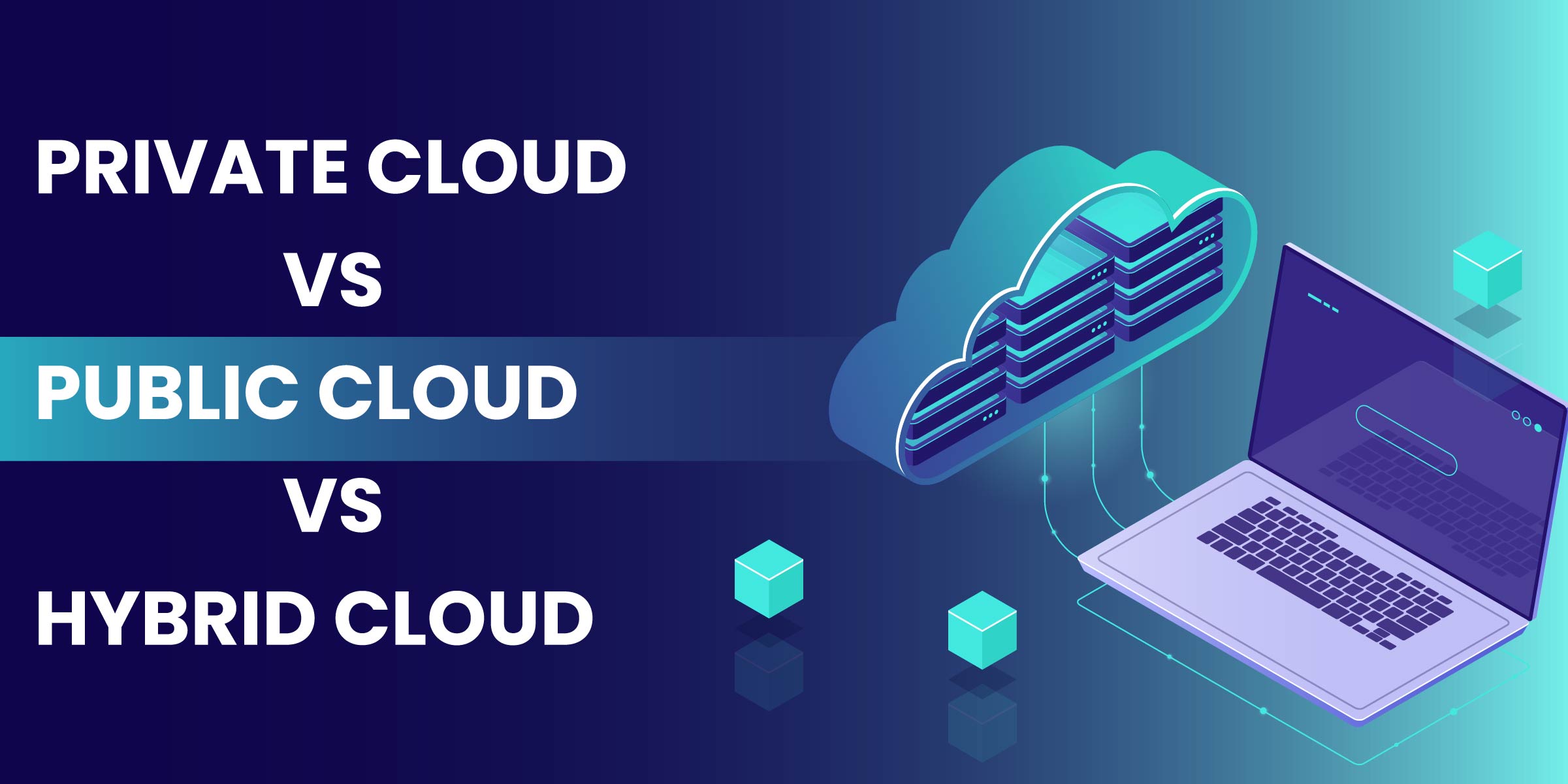 Private Cloud vs Public Cloud vs Hybrid Cloud